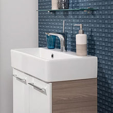 Fackelmann - Set di mobili da bagno, 5 pezzi, modello Lima, da appendere, in ceramica, 60 cm, colore: marrone