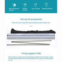 PUB Roll-up Banner Display Stand-Standing Starnuto Protettore-Schermo Sociale Protettivo Portatile