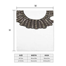 Ruth Bader Ginsburgs Dissent Collar Rbg - Copertura magnetica per cassetta postale per giardino, cortile, dimensioni standard, 53 x 45 cm