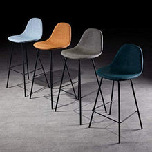 GYPPG Sedia Elegant Home Dcor Sgabelli Bar Moderni Sgabello Bar Imbottito in Pelle PU, Altezza 65 cm, Design Moderno