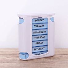 DOITOOL Contenitore per pillole da viaggio 7 giorni 28 scomparti portapillole per quattro giorni settimanali, portapillole con design a cassetto portatile e a prova di umidità