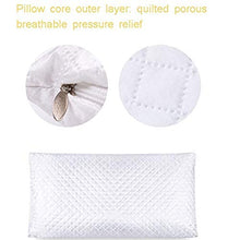WDX - Cuscino per il sonno per tè lenitivo insonnia artefatto per adulti sonno duro uomini e donne (colore: blu)