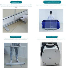 LHDQ Trasparente Pull dello Schermo in sulla Bandiera Schermo Sociale distanze - Protezione Sneeze Shield 80 * 200cm