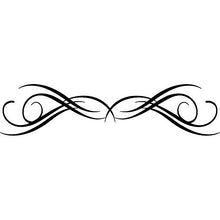 Adesivi per testiera del letto, T-MK375, 42 x 180 cm, colore: Nero