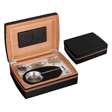 SCDZS Multifunzione Cigar Box - Handmade Cigar Humidor Cigar Humidor Portatile Valigia