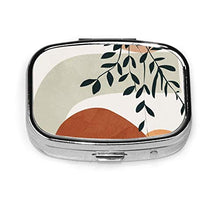 Scatola quadrata per pillole medicinali forme morbide moda organizzatore pillola viaggio pillola dispenser per vitamine integratori