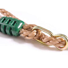 Buyfunny01 - Altalena in legno con forte corda regolabile, per adulti e bambini, per interni ed esterni