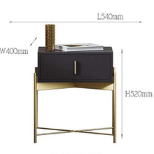 Comodino Side Armadietti Moderna Piccola Parte Armadi Mini Letto Fine Semplice Tabella Cuoio di Stile Comodino Nordic Comodino Camera Comodino può Essere posizionato sullo Studio, Camera da Let