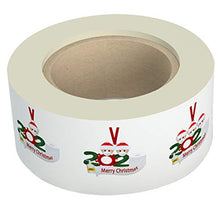 J-ouuo - Etichette adesive per etichette di Natale, quarantena, sopravvissuto