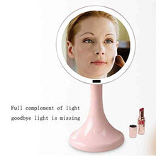 Chenbz 30 LED Batch Trucco Millo Specchio MILLIZZING Battery Batteria E USB Specchio Vanity Specchio da Vanity 25cm Schermo per sensore del Corpo a infrarossi Specchio cosmetico illuminita