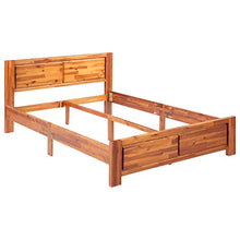 SKM Giroletto in Legno Massello Acacia 140x200 cm