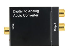 SaySure - Coaxial Toslink Digital Optical Signal to Analog Audio Converter