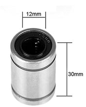 SaySure - 10 PCS 12mm LM12UU Linear Ball Bear Bearing CNC LM Series