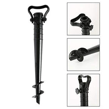 KLOP256 - Ombrello con picchetto per ombrellone, portatile, per pesca, giardino, patio
