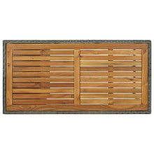 FAMIROSA Set da Bar da Giardino 5 pz con Cuscini in Polyrattan Grigio-4917