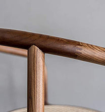 WNN Rattan Sedia Semplice Sedia Balcone circostante di Legno Solido Sdraio Nordic Divano Sedia Poltrona Singola URG