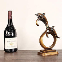 DKee Home Decorations. Due Decorazioni del Delfino Circle Home Living Room Decorazioni del Mobile del Vino Moderna Semplice Creativo Resin Crafts