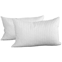 Evergreenweb - Coppia Cuscini Memory Foam 40x70 h 12cm da Letto o Arredo Divano Decorativi Imbottitura 100% Fiocco effetto Piuma Traspiranti Fodera Anallergica 2 Guanciali per Dolori Cervicali OFFERTA