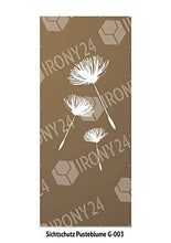 Irony24 - Paravento in ruggine, 150 x 65 cm, con ancoraggio a terra