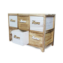 IlGruppone Mobiletto Multiuso per Bagno, Camera da Letto e Ingresso Misura 71x32x49cm con 6 cassetti Antoine