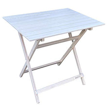 Tavolo bianco-avorio in legno da cm 80x60 richiudibile