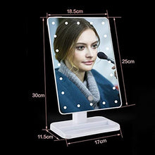 Chenbz Specchio per Il Trucco, Desktop HD con Specchio Leggero, Specchio per Il Trucco Princess Pieghevole Europeo.