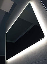 Lux-aqua - Specchio da bagno a LED, 70 x 50 cm, M1575, 70 x 50 x 3 cm