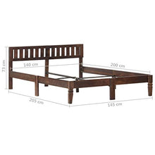 SKM Giroletto in Legno Massello di Mango 140 cm (20.24kg)