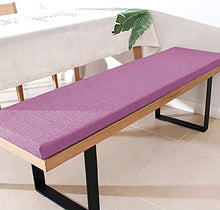 Cuscino per panca da esterno, imbottitura in schiuma, 150 x 30 cm, comodo e resistente, imbottitura di ricambio per panca da giardino o altalena, 2 3 4 posti