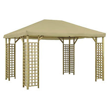 OUSEE Gazebo 4x3 m Beige