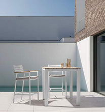 TAVOLO BAR KAILANI 94X94 BIANCO YK11-FSC