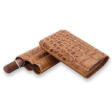 ESGT Custodia in Pelle Cigar Humidor Viaggi Mini Protable Cigar Box