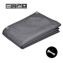 Moboo Frangivista PB2 PES per balcone con occhielli e fascetta per cavi, disponibile in 8 giorni, in 5 misure e 2 colori 420D (nero, 0,9 x 4 m)