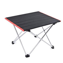 CYYAN Tavolo Pieghevole, Tavolo per mobili, Tavolo Pieghevole Portatile da Esterno, Tavolo Pieghevole in Lega di Alluminio da Picnic per terrazza da Campeggio, Tavolo da Esterno per Balcone