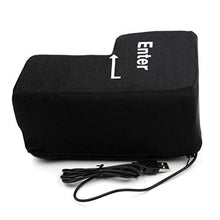 BSTQC - Cuscino con pulsante di inserimento USB, per adulti, per pisolini, ufficio, regalo per colleghi e amici