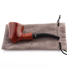 Vendita calda di fumo lucidata a mano collezione Briar Pipe portatile