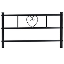 EGGREE Letto Singolo Letti Metallo Piazza Strutture Letto Cornice a Forma di Cuore per Bambini o Adulti 90X190cm