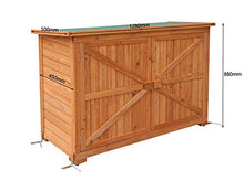 MCombo - Armadio da giardino, in legno