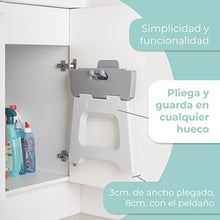 VIGAR - Sgabello pieghevole compact in plastica