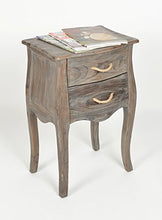 ts-ideen Comodino Mobiletto Comó Porta Telefono Stile Shabby Inglese Vintage