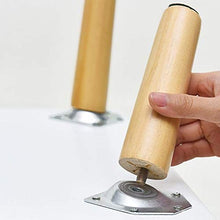 WALNUTA Comodino dal Design Semplice e Moderno a Tre cassetti, Mini armadietto da Camera da Letto in Legno massello da Comodino