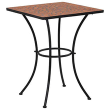 OUSEE Set Bistrò 3 pz con Mosaico in Ceramica Terracotta