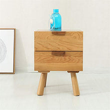 Comodino Comodino moderno in legno massello di rovere puro nordico Mobili camera da letto moderna Armadietto laterale semplice Due secchi Armadietti di pompaggio Tavolino multiuso tavolini set comodin