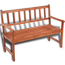vidaXL Panchina da Giardino con Giardino Classica Legno Resistente per Esterno
