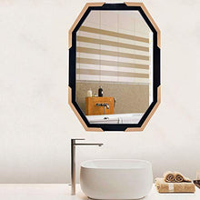 Bathroom mirror Specchio Bagno in Acciaio Inox Specchio Argento HD Specchio Bagno in Stile Europeo Specchio per lavabo Specchio a Parete