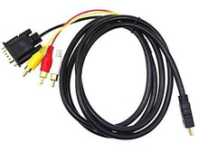 SaySure - HDMI HDTV to VGA 3 RCA Converter Adapter Cable 1080p