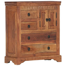 vidaXL - Sideboard 62 x 30 x 75 cm Akazie Massivholz