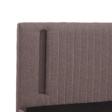 SKM Giroletto con LED Grigio Talpa in Tessuto 180x200 cm (29.5kg)