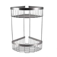 Tarente Multipurpose Doppio Strati di stoccaggio Angolo scaffale for scaffale Organizzatore da Bagno