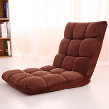 Pillow pillow Morbido e Pieghevole Pigro Divano (Colore : Brown, Dimensioni : 95 * 35cm)